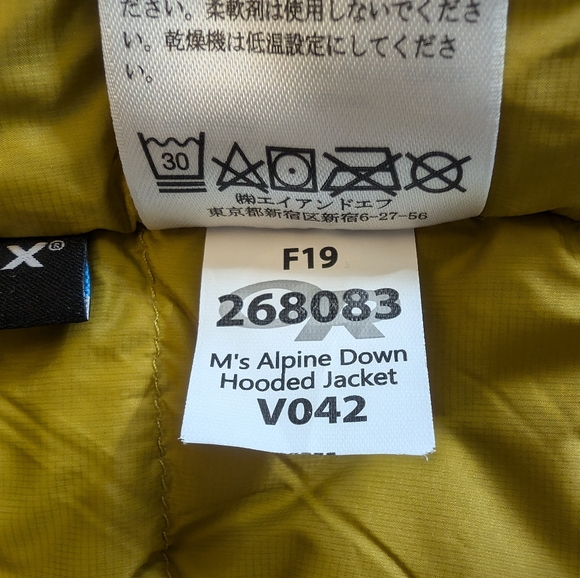 Outdoor Research Men's Alpine Down Hooded Jacket - Picture 9 of 16